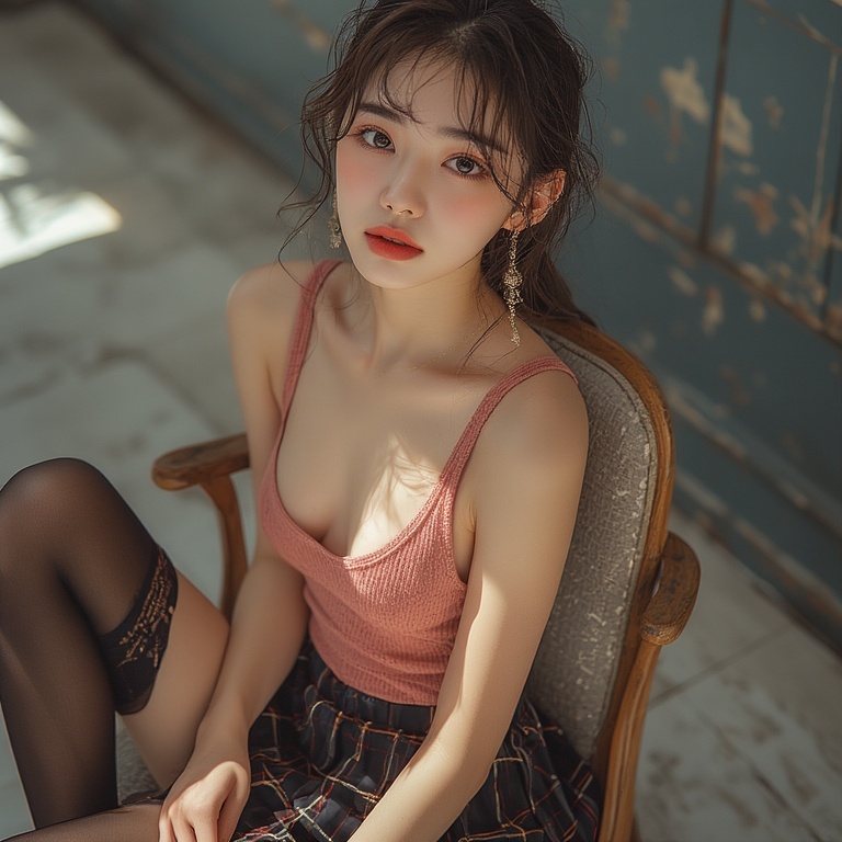 She felt the gaze before she saw it