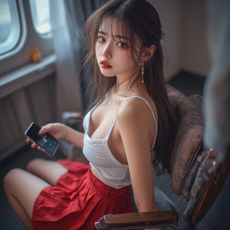 She felt the gaze before she saw it