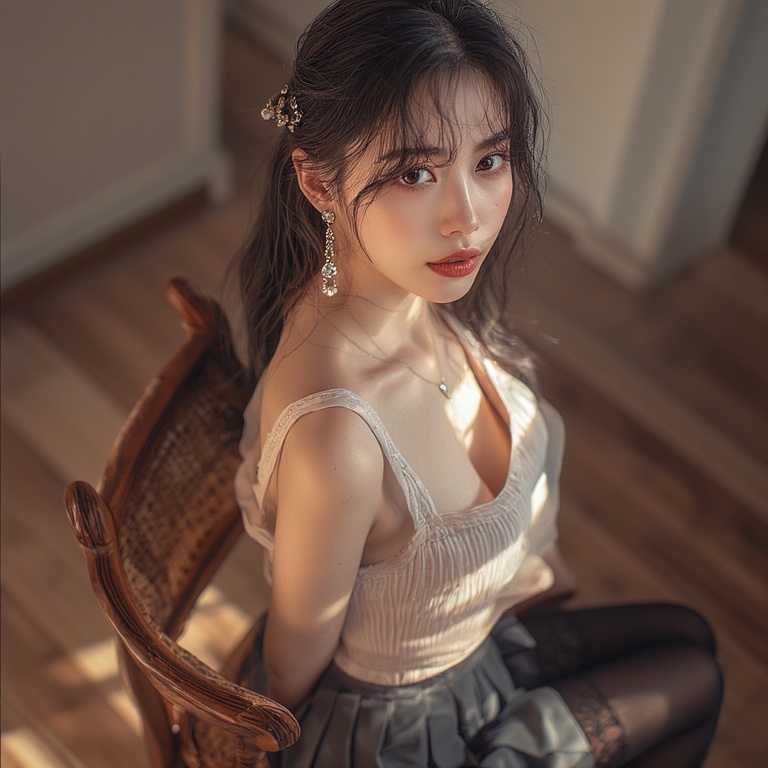 She felt the gaze before she saw it