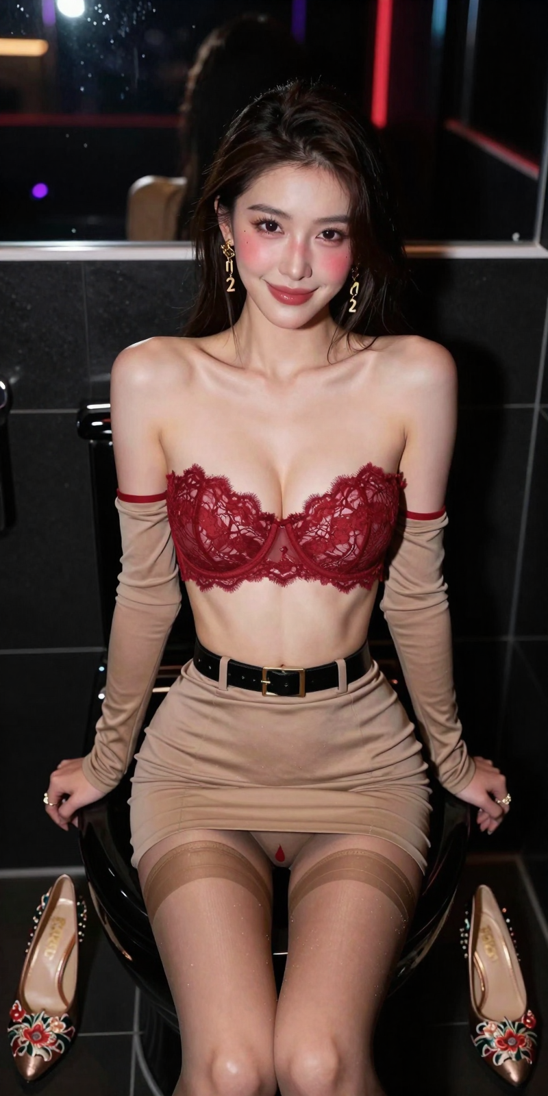 Woman Fighting Going to a Bar 3