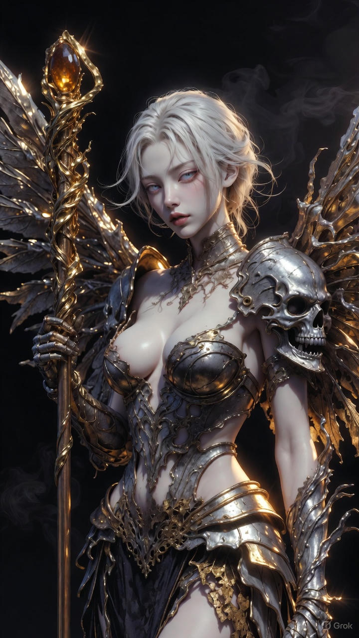 Dark Fantasy Warrior Queen