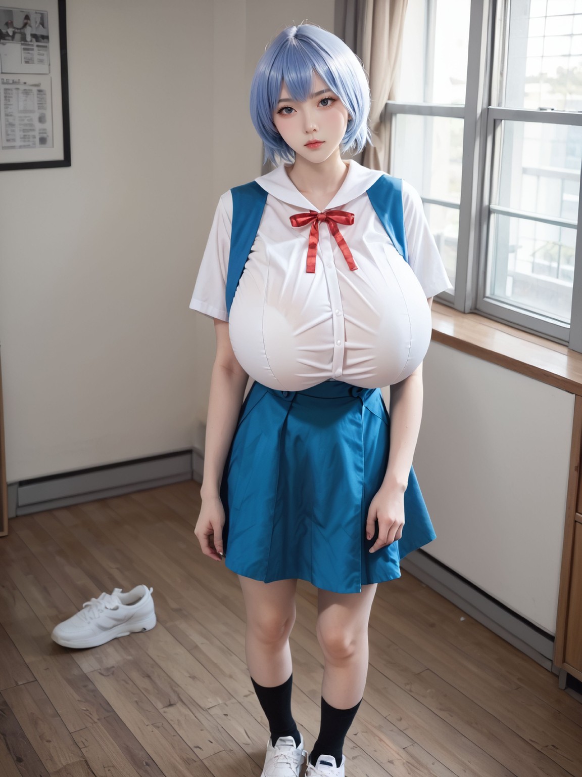 Request + Rei + Ayanami + Neon + Genesis + Evangelion