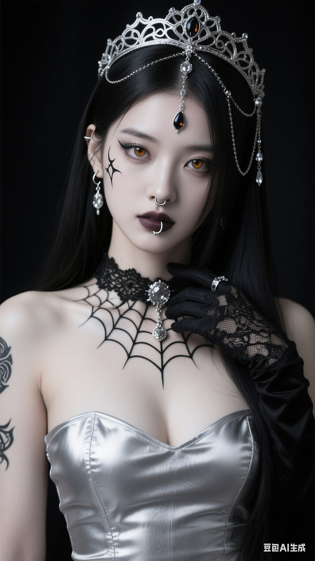 Stylish Gothic portrait