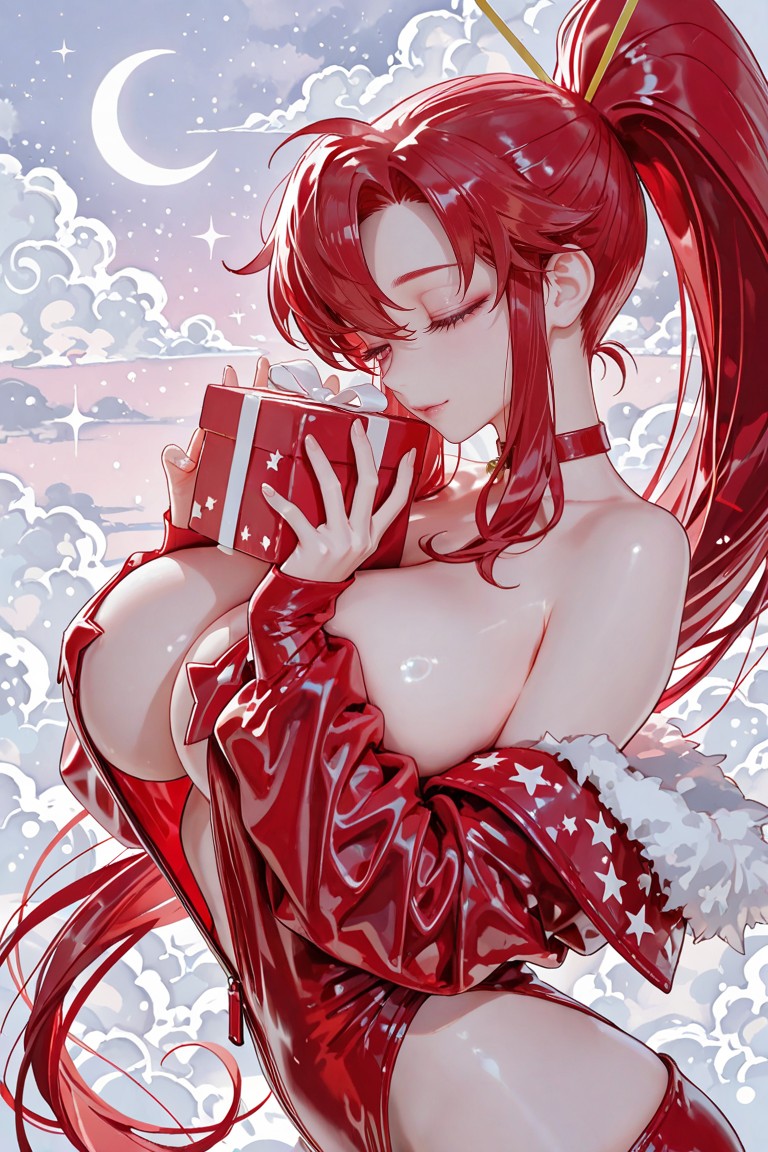 Anime Christmas Beauty