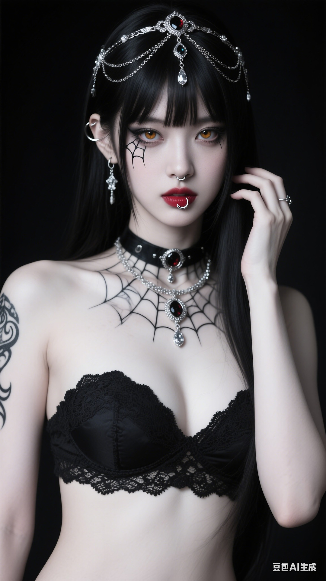 Stylish Gothic portrait