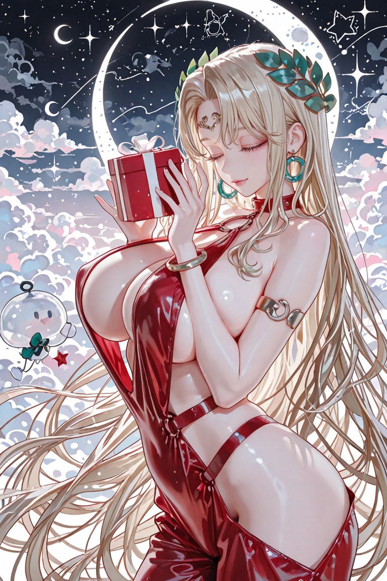 Anime Christmas Beauty