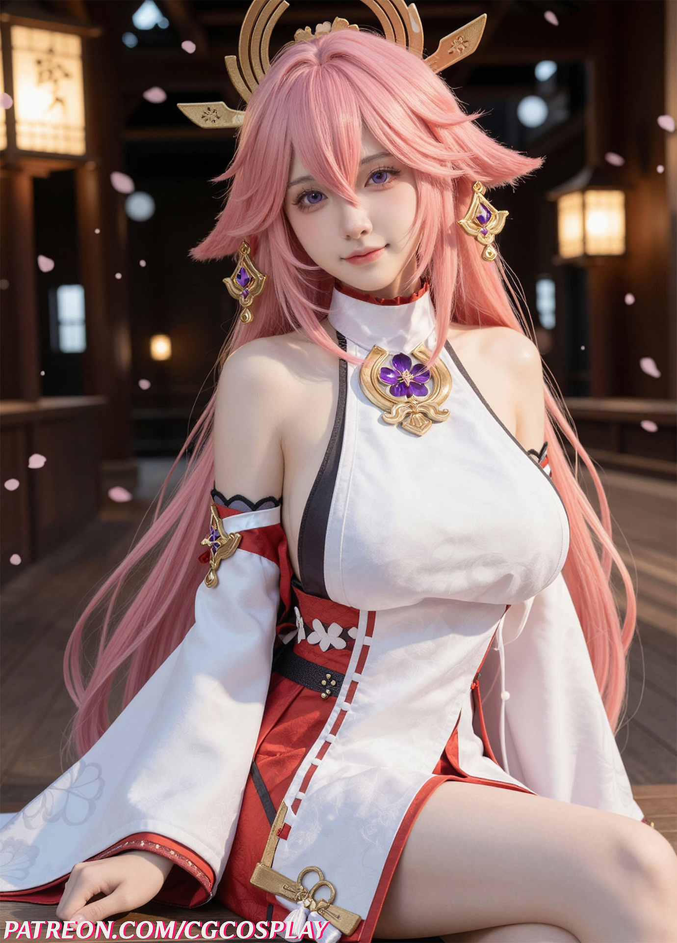Yae Miko – Genshin Impact 🌸⛩️🦊