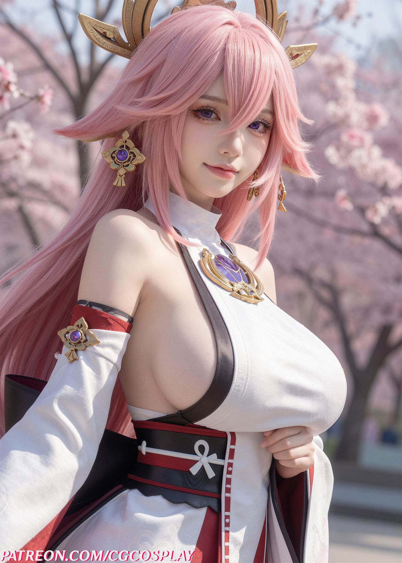 Yae Miko – Genshin Impact 🌸⛩️🦊