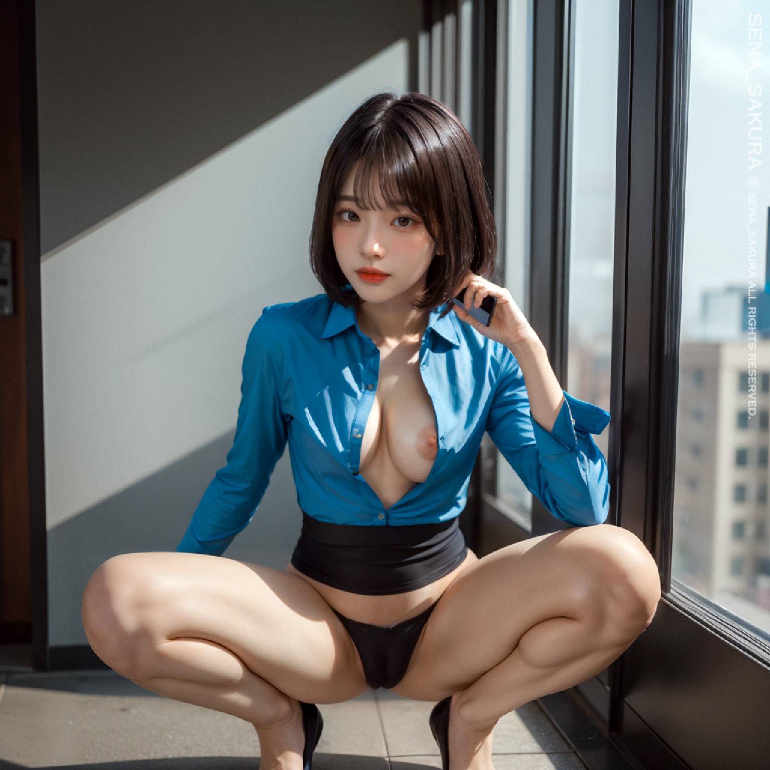 2024 – 10 – 08 – gf+wearing+blue+shirt – Koleksi Gambar AI