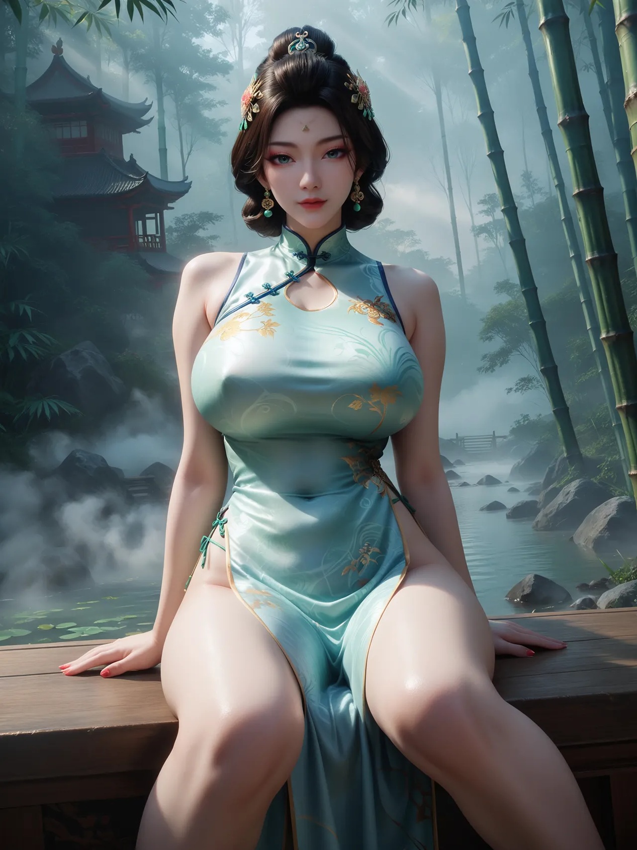 Legend of Mortal Cultivation – – Fan Jingmei – Koleksi Gambar AI