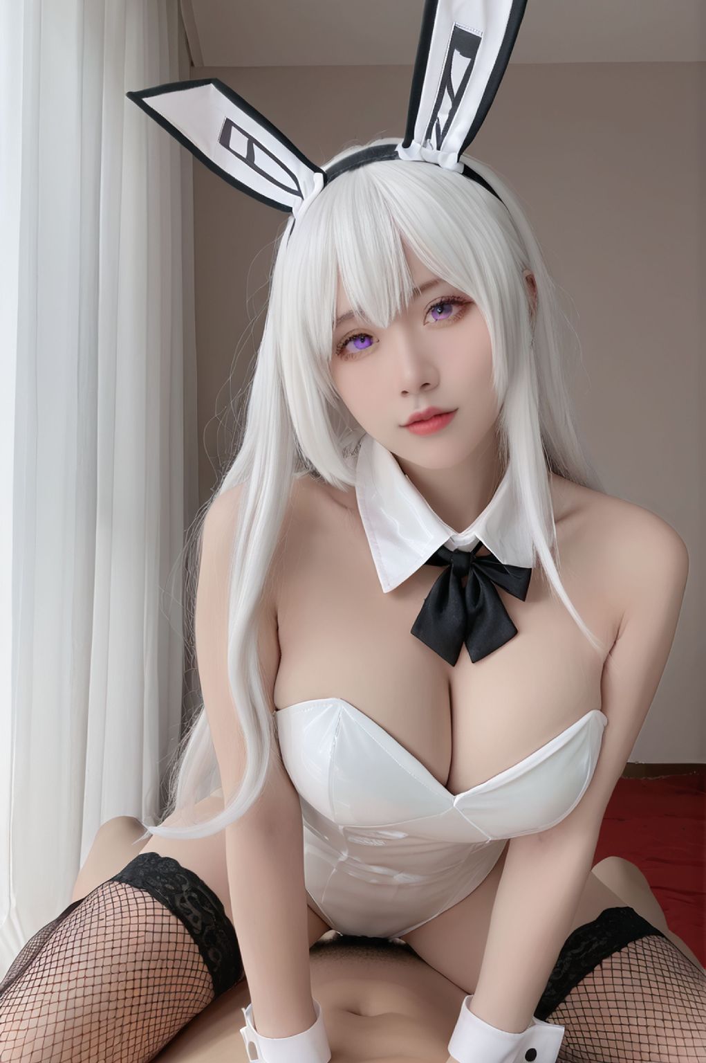 No1062 White Bunny Sexy_95