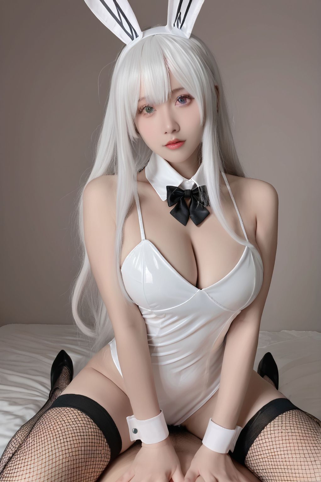 No1062 White Bunny Sexy_95