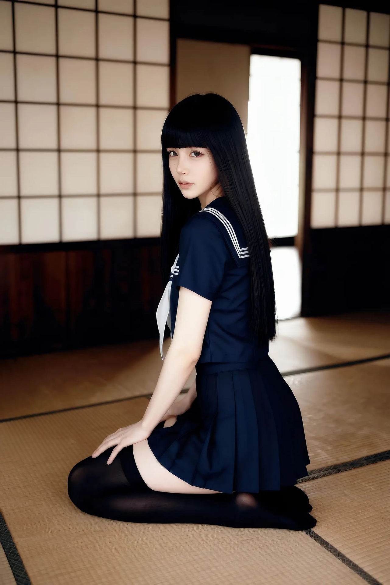 Nine Songs Lina - Sailor Suit Girl