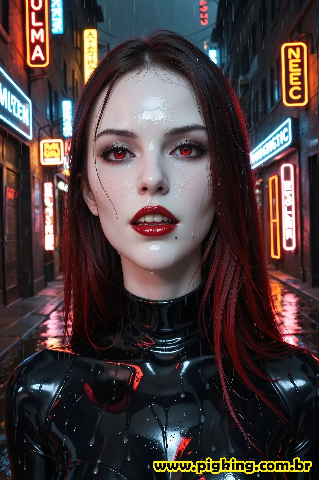 Elle, The Vampire Goddess of the Night 🩸🌙✨