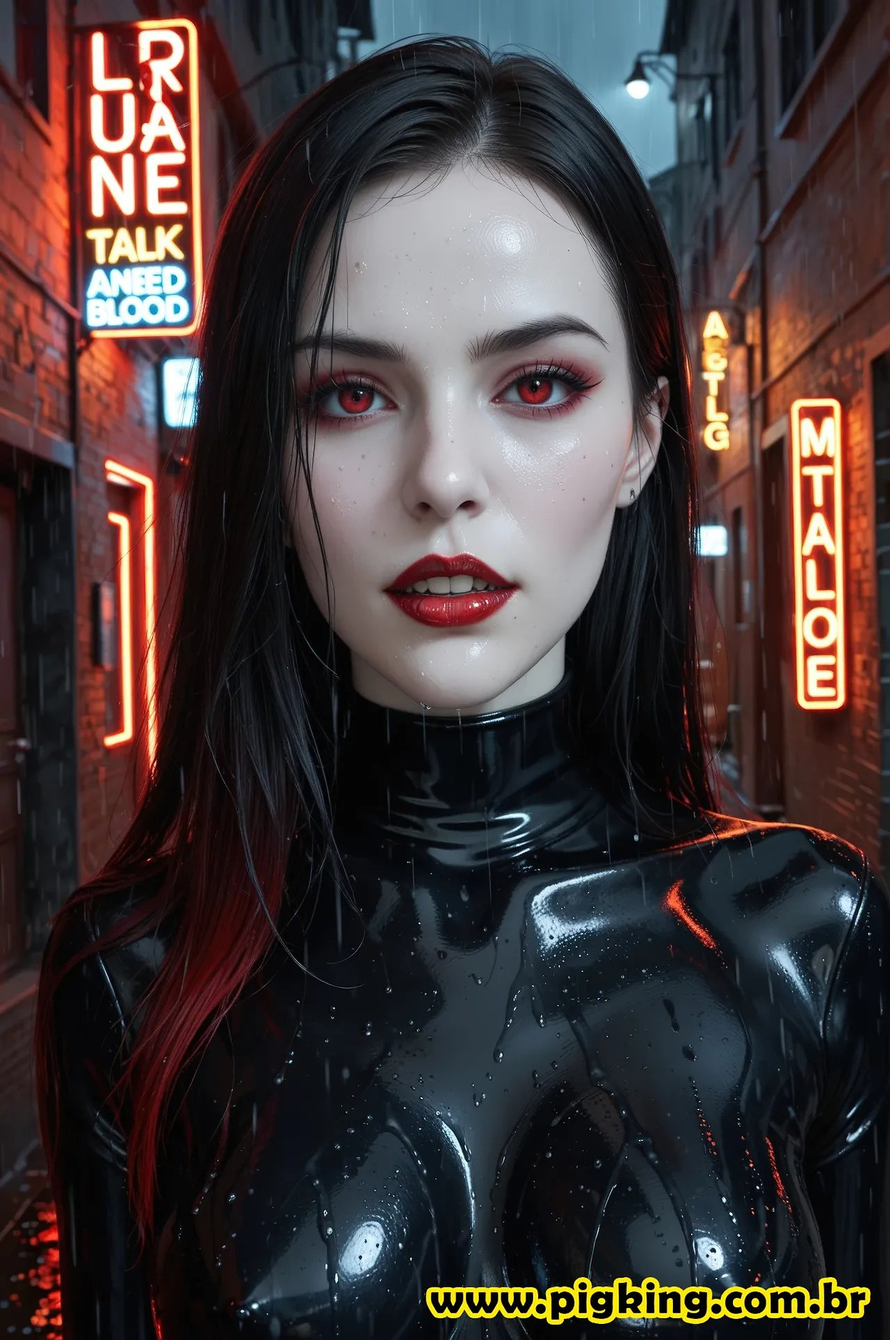 Elle, The Vampire Goddess of the Night 🩸🌙✨