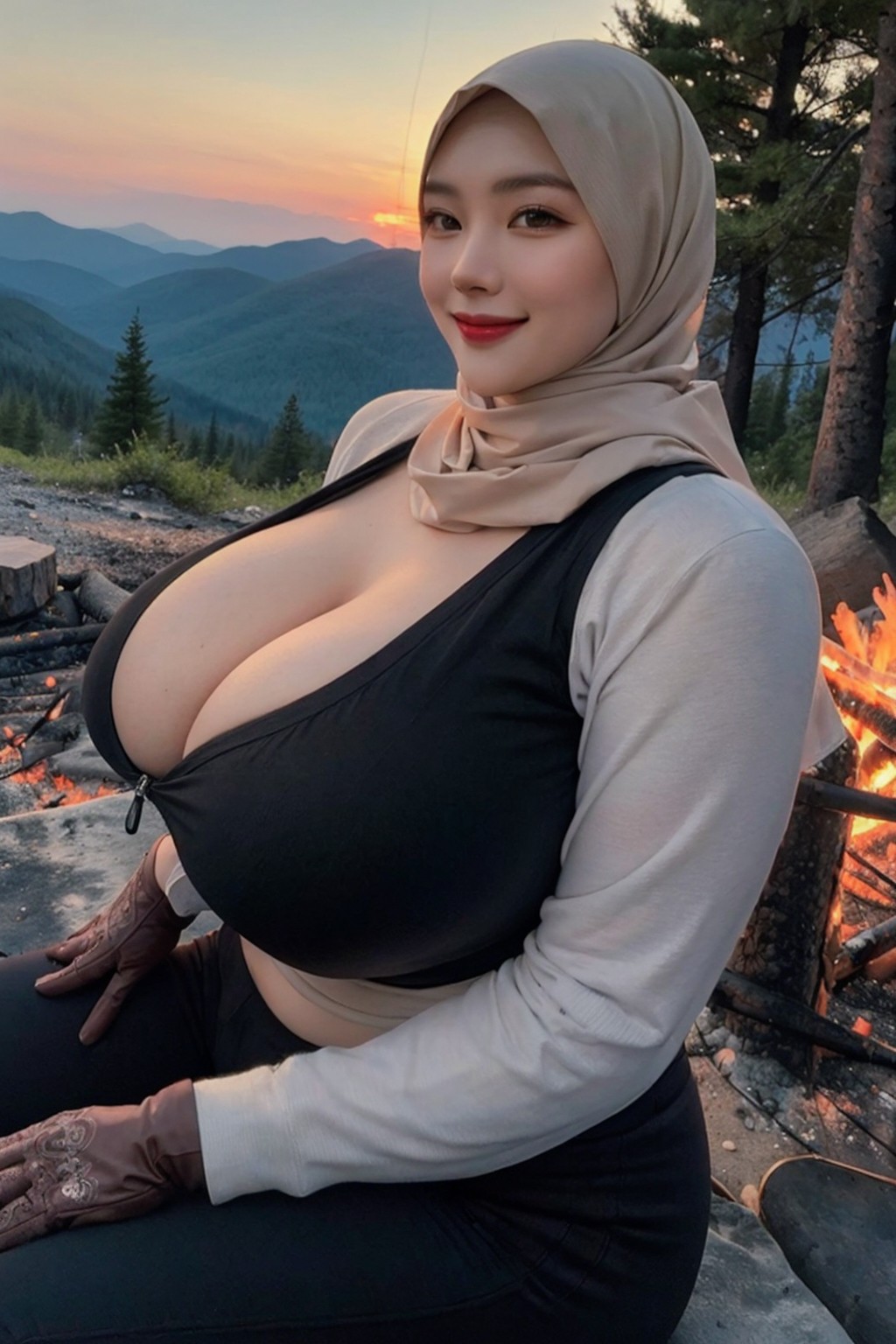 [98] hijab and nature